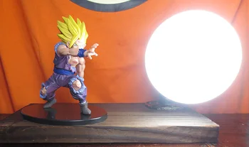 

KNL HOBBY Dragon Ball LED desk lamp explosion models hand Gohan Ultra II charroux led Eye Spot shipping creative birthday gift