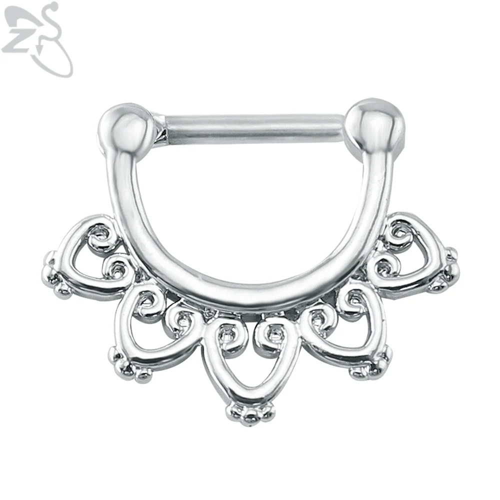 Buy ZS Nose Rings And Studs Surgical