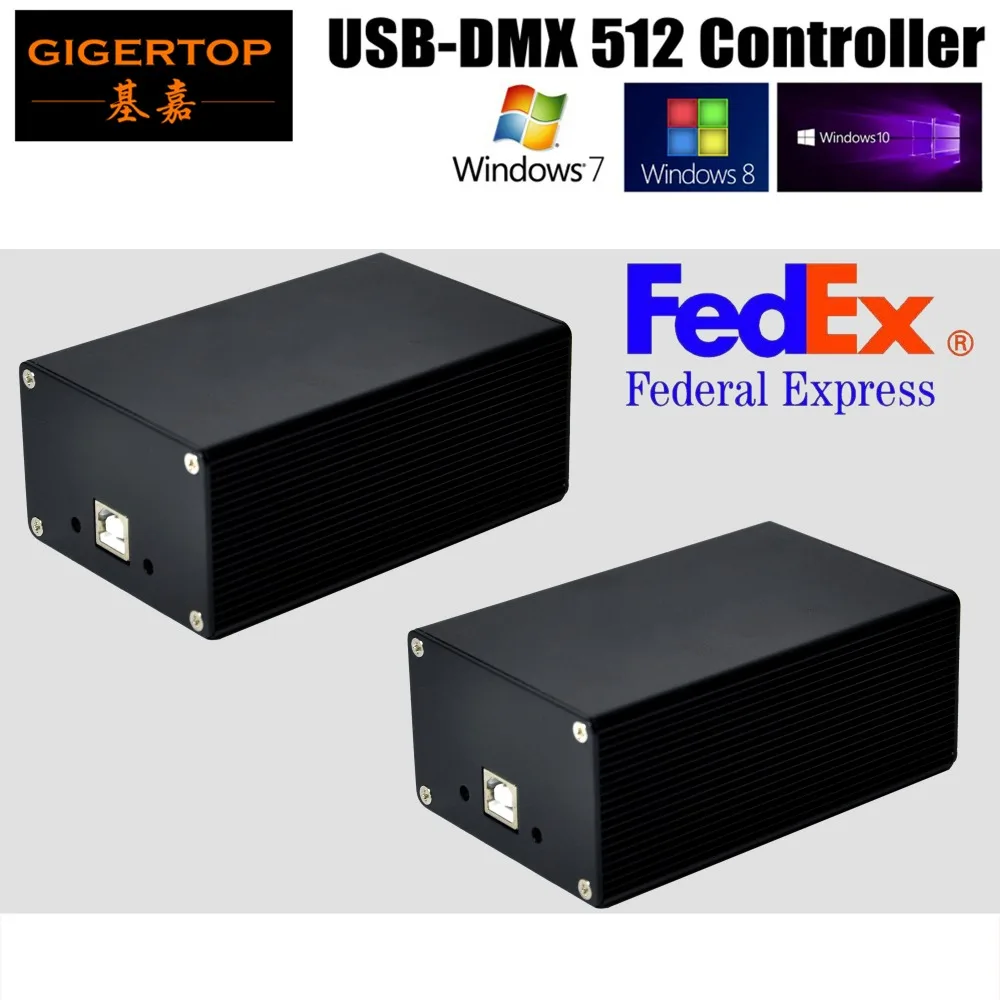 

2XLOT Multi-function Smart SD Card Record Play Stage Light USB DMX HD512 Controller Support On Line / Off Line Mode Win10 64bits