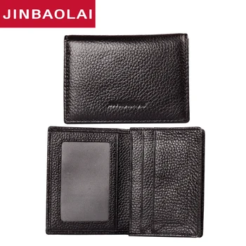 

Genuine Leather Unisex Card Holder Wallets High Quality Female Credit Card Holders Women Pillow Organizer Cardholder Porte Carte
