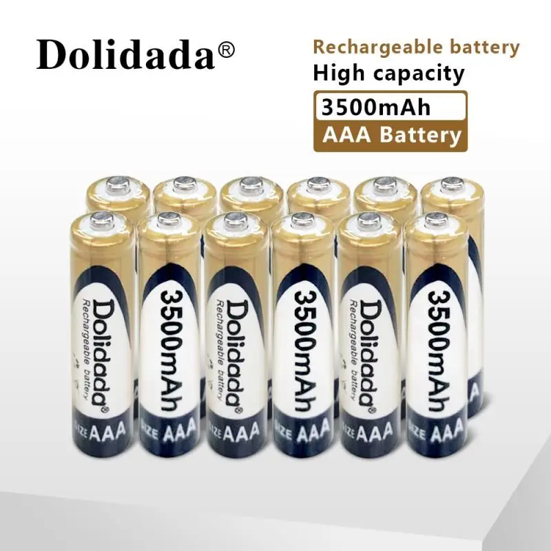 4 шт 1,2 v NIMH AAA батарея 3500mah перезаряжаемые батареи Ni-MH батареи AAA перезаряжаемые для игрушки дистанционного управления