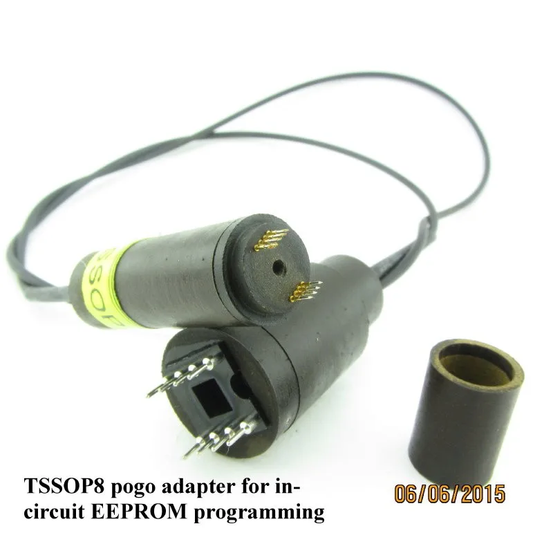 TSSOP8 pogo адаптер для встроенного программирования EEPROM светодиодный