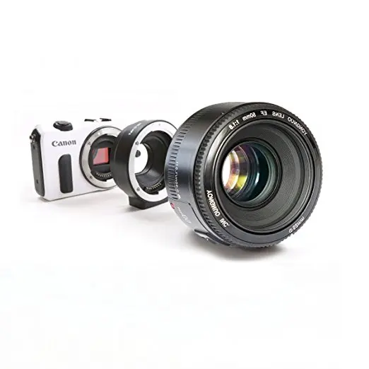 Yongnuo YN50mm F1.8 объектив AF/MF Стандартный Prime + Meike MK-C-AF4 электронный адаптер автофокуса