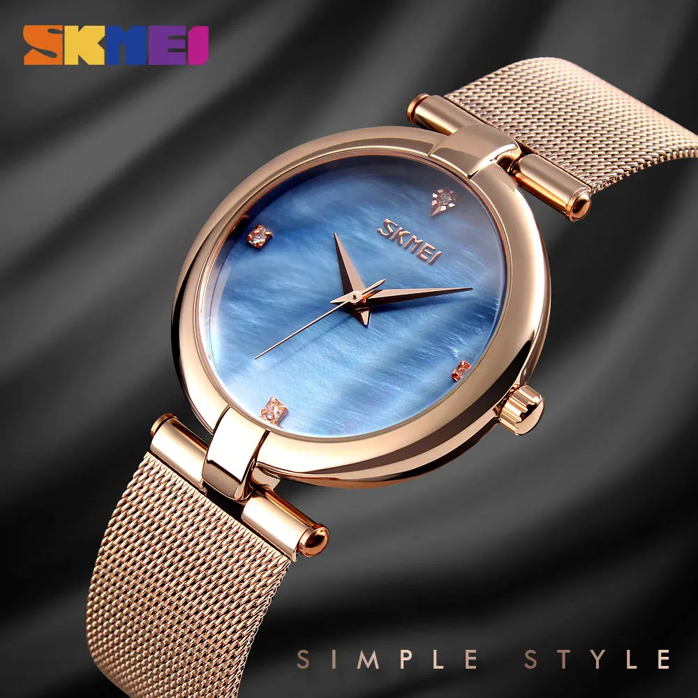 

2018 Fashion Women Dress Watches Ladies Watch Wrist Quartz Waterproof Watch Simple Stainless Steel Female Clock Relogio Feminino