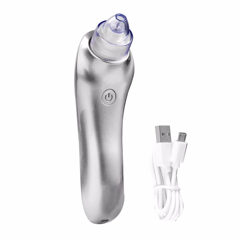 

USB Charging Vacuum Electric Face Pore Cleaner Blackhead Remover Acne Suction Removal Facial Skin Care Cleaning Tool