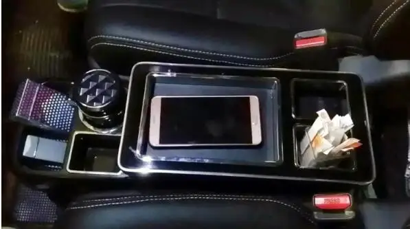 Для Toyota Sienta Wish Spade/Porte, Solio многофункциональная автомобильная консоль, подлокотник для хранения с USB, атмосферный светильник