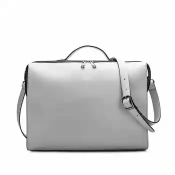 

PU leather Laptop bag 14 13.3 13 inch Large capacity Waterproof Messenger Leisure Business notebook bag for women and men
