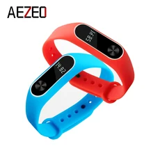 AEZEO mi band 2 Equipment Pulseira Miband 2 Strap Substitute Silicone Wriststrap for Xiaomi Mi2 Good Bracelet Wrist Band