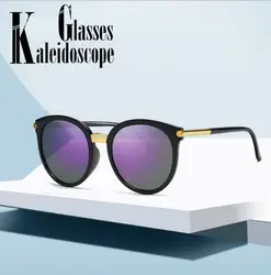 Ретро в форме кошачьих глаз солнцезащитные очки Для женщин модные Брендовая Дизайнерская обувь черные солнцезащитные очки Для мужчин