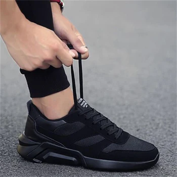 

Men Running Shoes Outdoor Walking Shoes Lace-up Lightweight Breathable Comfortable Sport Sneakers Athletic For Male