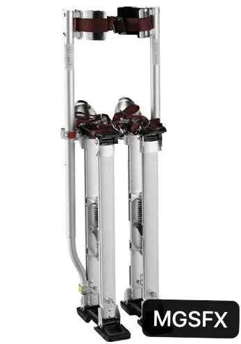 

24 to 40 inch Adjustable Professional Aluminum Stilts for LED Robot stilts walker stage performance