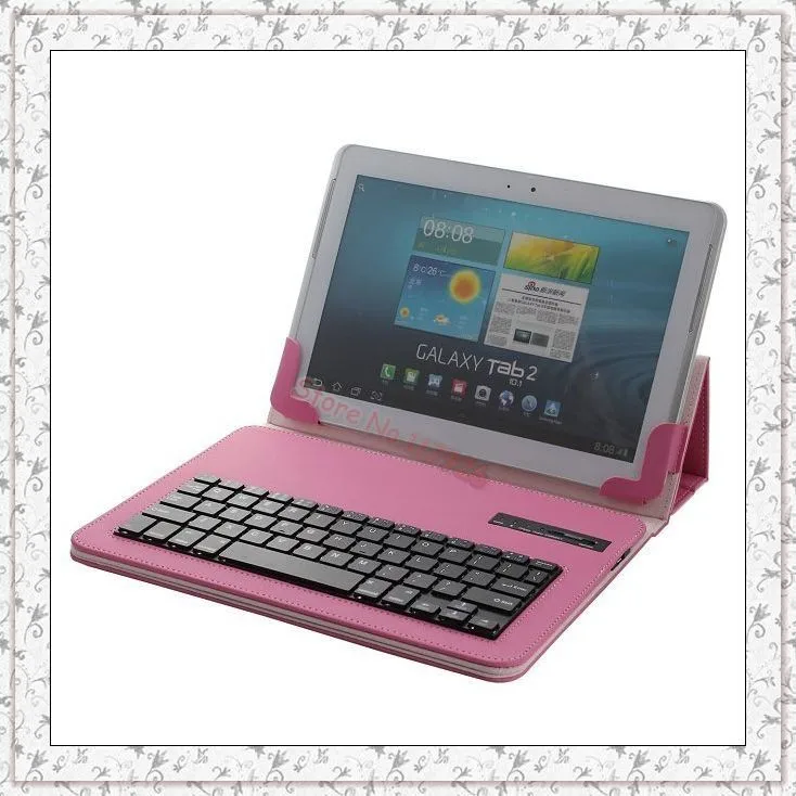Универсальный Съемный Bluetooth клавиатура PU чехол для HP Сланец 10 HD для Lenovo miix2 10 для Samsung Galaxy Tab 4 sm-535 10.1