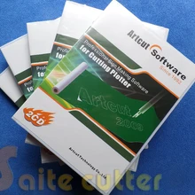 Профессиональная вывеска, режущий плоттер, виниловый резак, программное обеспечение ARTCUT 2009 с 9 языками