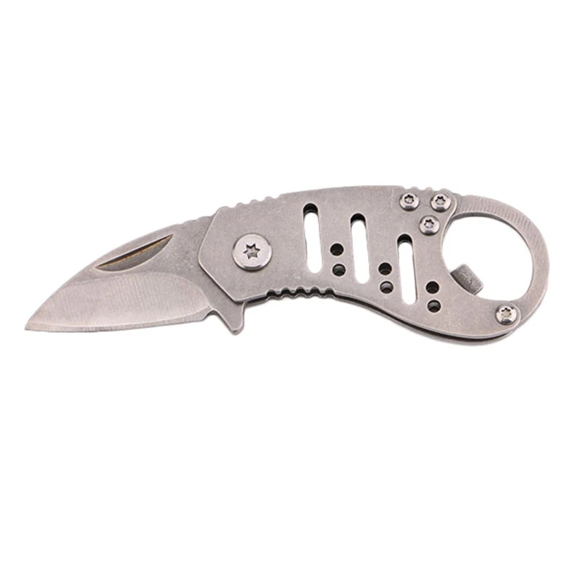 Мини карманный складной нож Stonewash открывалка для бутылок с брелком спорта на