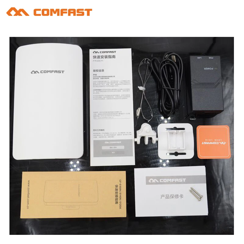 

Comfast Mini Wireless WIFI Extender Repeater 300Mbps Outdoor CPE WiFi Bridge for ip camera project 1-2km long range amplifier