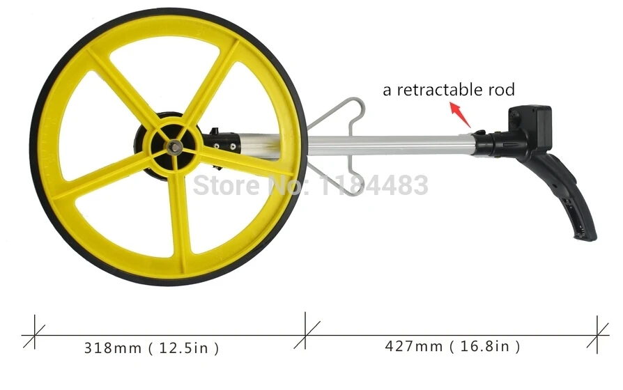 Measuring Wheel Measuring Wheel golf rangefinder super wearable electronic meter ruler tool
