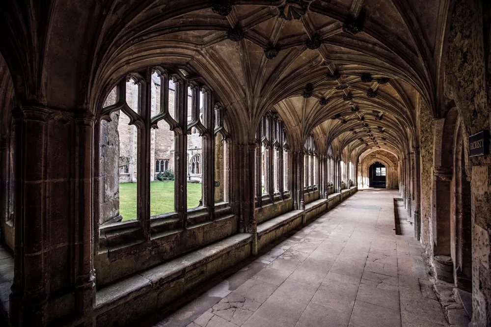 Harry potter schloss flur hogwarts foto hintergrund Vinyl tuch Hohe