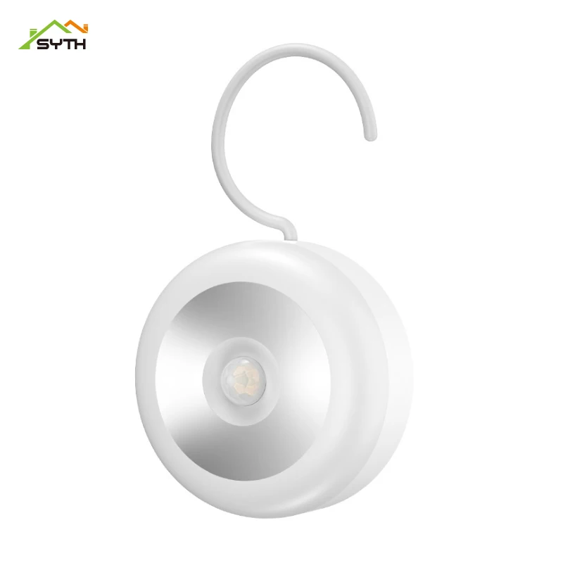 

LED night light wall-mounted human body induction lamp intelligent magnetic lamp motion sensor light wireless wall lamp babylamp