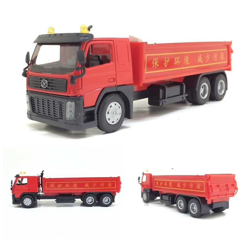 

high simulation alloy engineering vehicle model,1:43 Alloy Dump truck, metal castings,toy vehicles,free shipping
