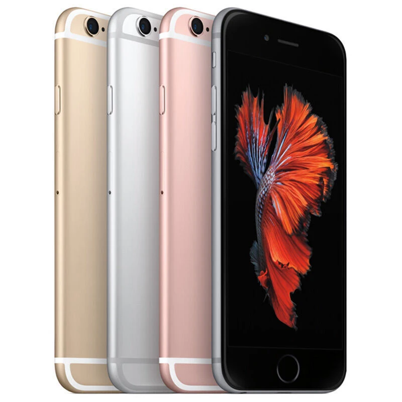 Восстановленный Apple iPhone 6S Plus 16 Гб iOS Двухъядерный 2 Гб ram rom 5," 12,0 МП камера LTE отпечаток пальца 4K видео мобильный телефон