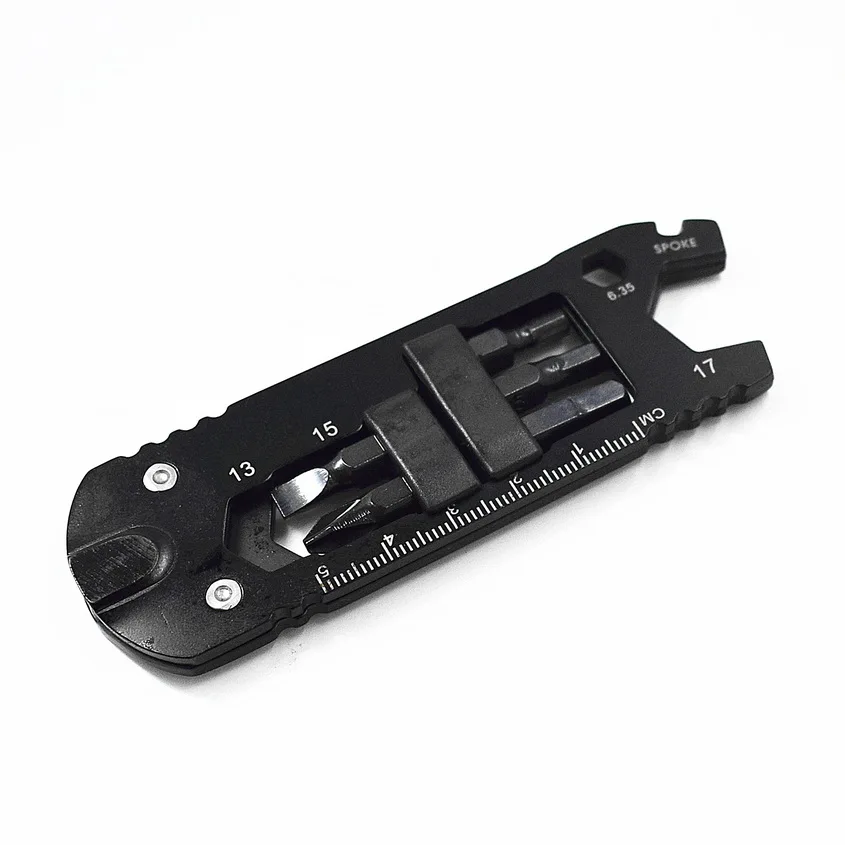 

stainless steel Outdoor portable EDC convenient small tools, multi-function screwdriver combination of hexagonal tools