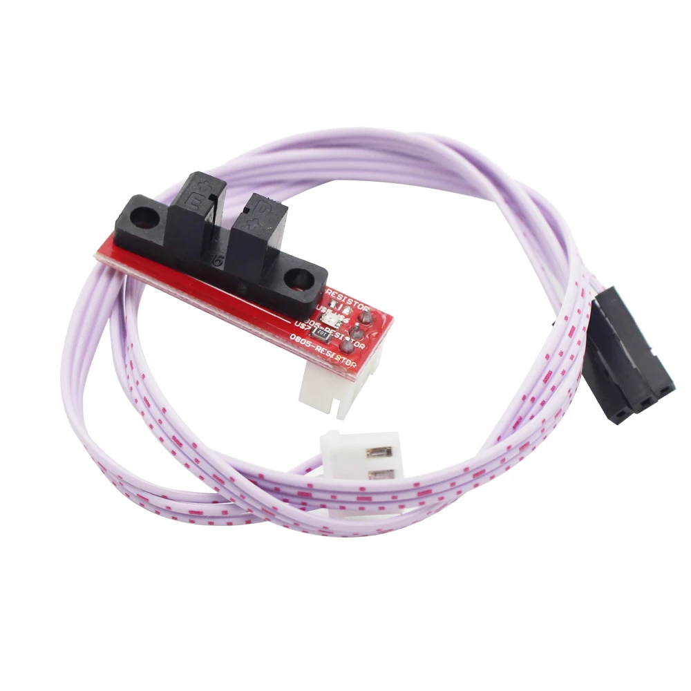 

Optical Endstop Light Control Limit Switch For RAMPS 1.4 Board 3D Printers Parts with 3 Pin Cable Red Part Accessories