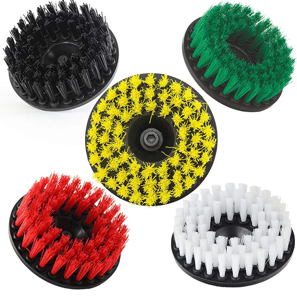 

ISHOWTIENDA Electric Drill Brush Grout Power Scrubber Cleaning Brush Tub Cleaner Tool limpieza hogar Clean Up Cleaning Brush