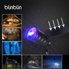 

Blinblin San1Solar Charging Laser Projector Lamp Light Red and Green Full Sky Stars for Festival Celebration in Garden Lawn
