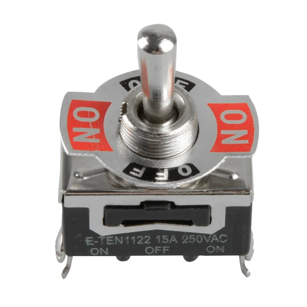 

1 Piece Black Mini 3-Pin ON-OFF-ON 3 file Toggle Switch 15A 250V AC Switches