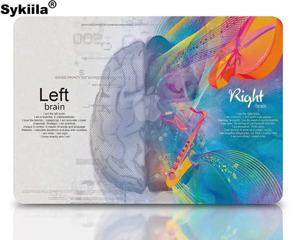 Sykiila Brain красочные наклейки для Macbook Air 11 12 13 Pro 13 15 retina наклейка ноутбук настенный автомобиль винил Логотип Кожа мрамор матовый - Цвет: A003C