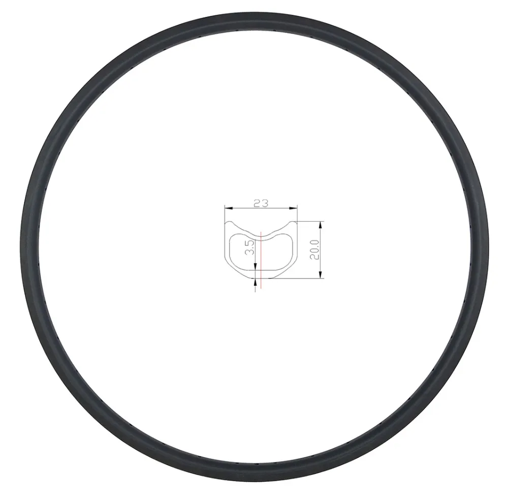 290g Ультра светильник 20 мм трубчатый дорожный велосипед карбоновый обод 700c 23 мм широкий базальтовый тормозной след UD 3K 12K 20H 24H 28H 32H 36H матовый глянцевый