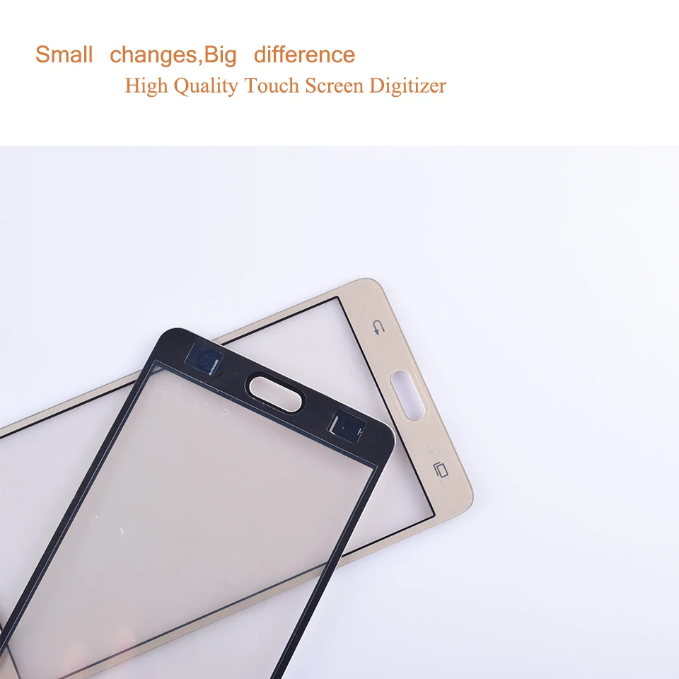 On7 For Samsung Galaxy On7 G6000 SM-G6000 5.5" Touch Screen Digitizer Sensor Outer Glass Lens Panel Black white gold