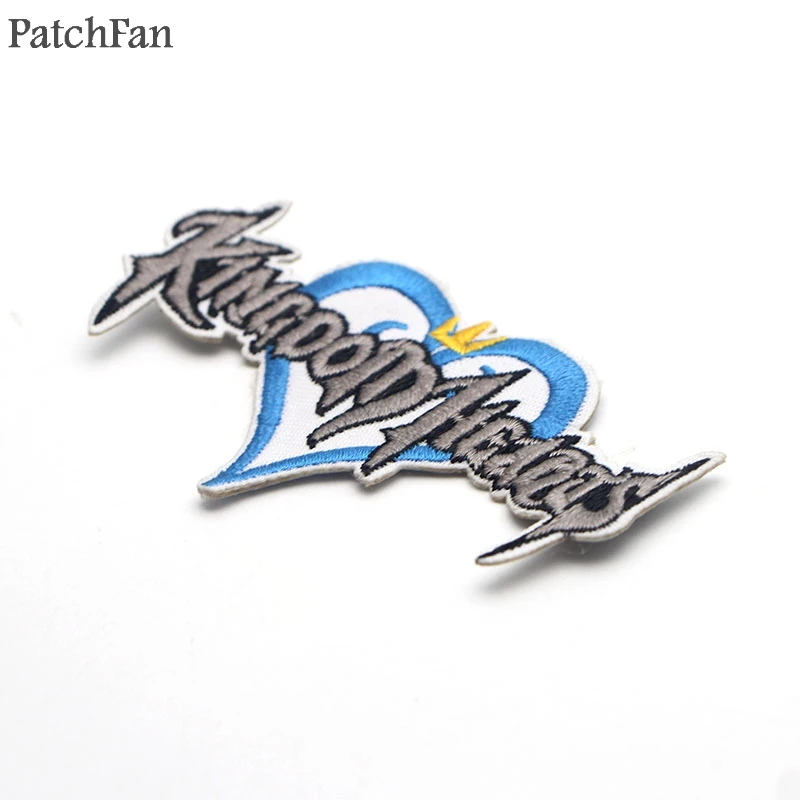 20 шт./лот A0379 Patchfan Kingdom Hearts с вышивкой Утюг на швейной для шляпа мешок обуви аппликация аксессуар для DIY Пэчворк