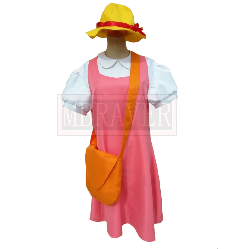 

Hayao Miyazaki Tonari no Totoro My Neighbor Totoro Mei Kusakabe Cosplay Costume Custom Made Any Size