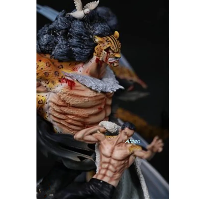 2" ONE PIECE CIPHER POLNo.9 статуя Rob Lucci Бюст Полная длина портрет анимационная фигурка GK Коллекционная модель игрушечная Коробка 50 см Z462