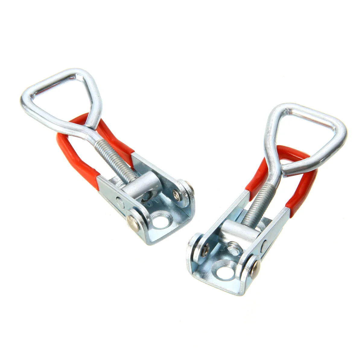 

4pcs/lot Adjustable Toggle Latch Catches Lock Durable Galvanized Iron Cabinet Boxes Lever Handle Clamp Hasp Locks