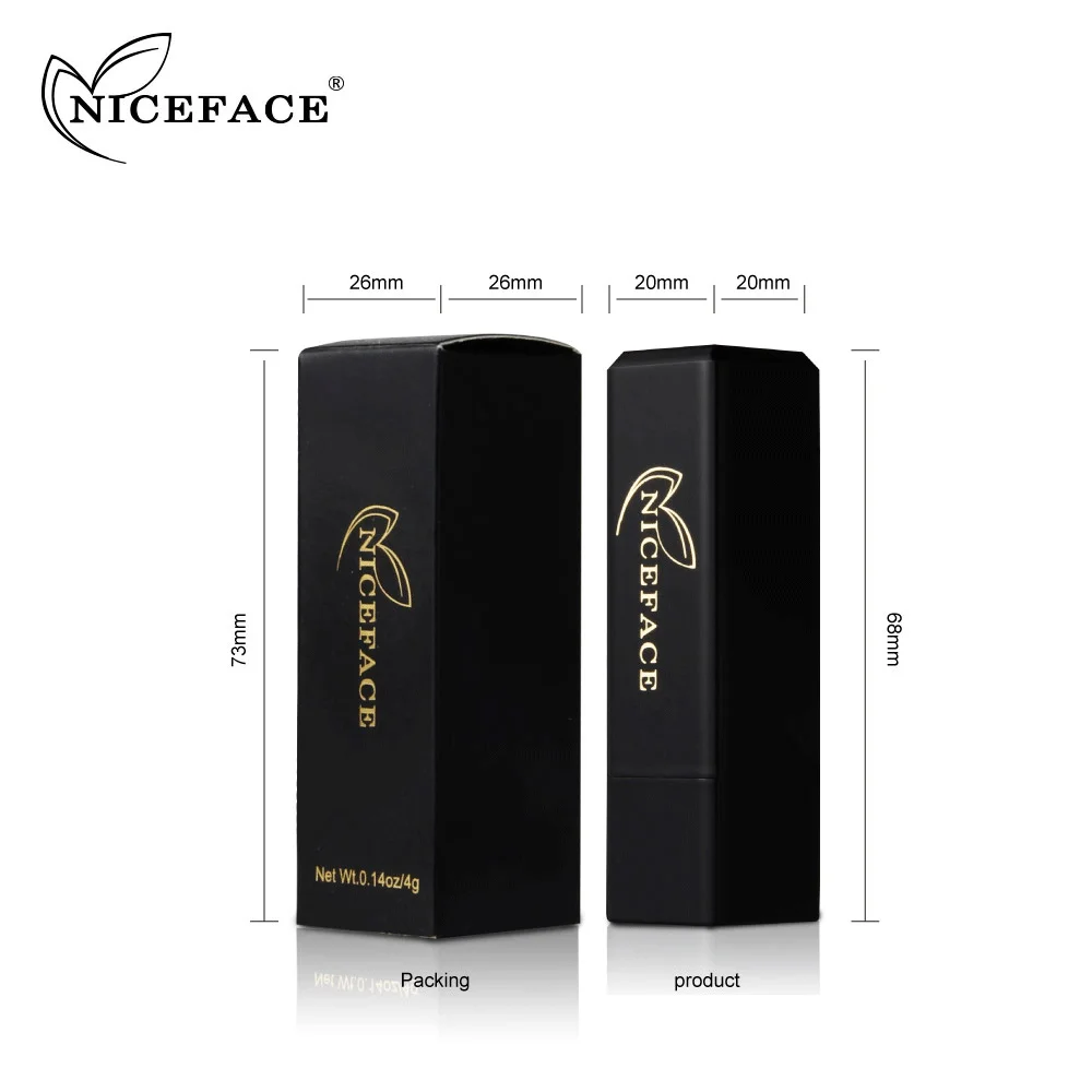 NICEFACE Металлические тени для век телесного цвета Палитра алмазные блестящие