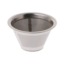 OOTDTY топ продаж многоразовая нержавеющая сталь сеточка для заваривания чая сито для приправ