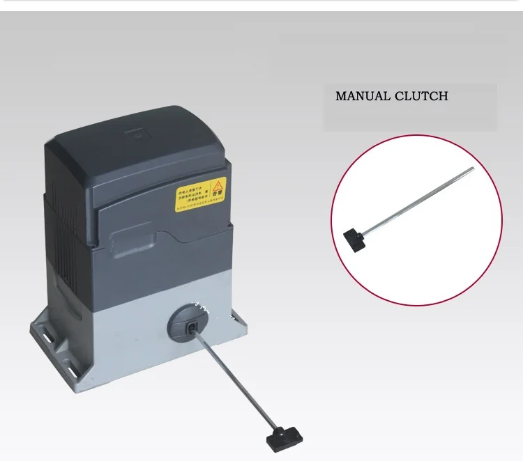 Electrical home Automatic Sliding Gate Motor Opener Engine Can Setting time delay with 6M Gear Rack And Beam Sensor