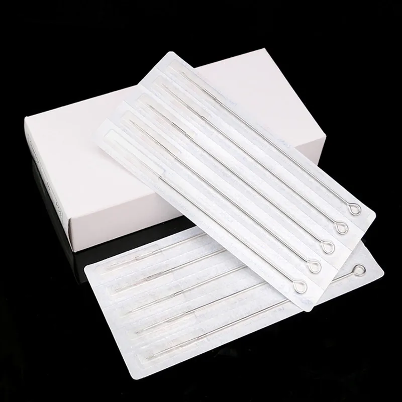 New Individually Packaged 50Pcs/Box Sterilization Tattoo Needle Free