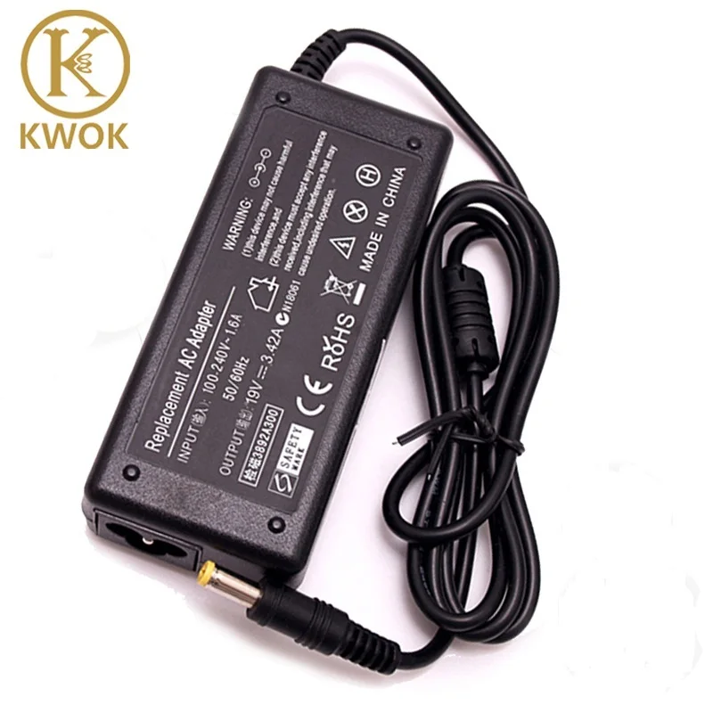 19V 3.42A 5.5*1.7mm AC Adapter Charger Laptop Power Supply For Acer