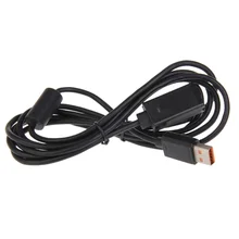 High Quality Xbox Connector Cable 2m Extension Cable Cord for Microsoft Xbox 360 Slim Kinect Sensor Black BS