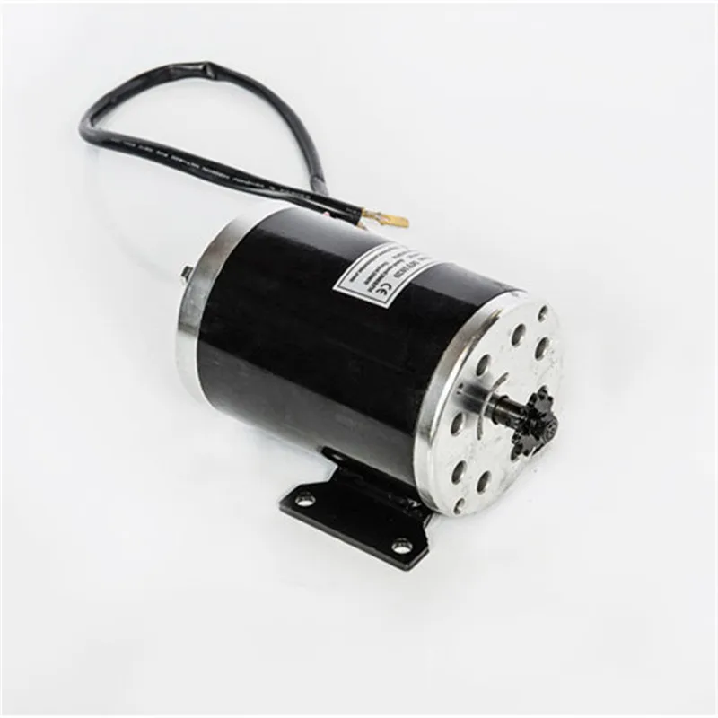 Cheap 36V48V 1000W UNITEMOTOR Brushed Motor MY1020 With Controller And LED Throttle Electric Motorcycle MX500 Upgraded Engine Kit 3