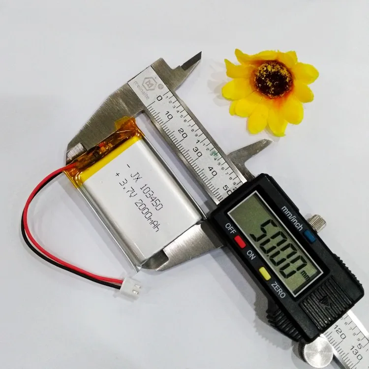 

103450 Pudding Early Education Machine story machine Universal Rechargeable 3.7V Lithium Battery 2000 mAh Polymer MP4