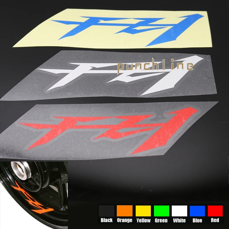 

Fit For YAMAHA FZ 1 FZ1 Motorcycle Front & Rear CUSTOM INNER RIM DECALS WHEEL Reflective STICKERS STRIPES