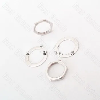 

F Head Cable TV Connector Inch Metric Thread Connector All Copper Nuts With Stainless Steel Gasket