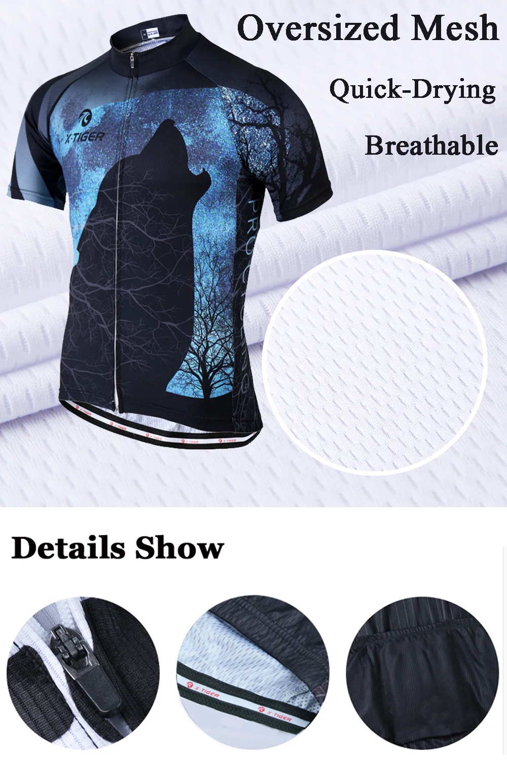 X-Tiger Pro летняя быстросохнущая одежда для велоспорта трикотажный комплект для велоспорта гоночная велосипедная одежда анти-УФ велосипедная одежда для мужчин