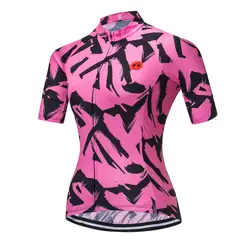 Для женщин Велоспорт Джерси лето 2019 г. короткий рукав велосипед костюмы рубашка Спортивная одежда для верховой езды Ropa Ciclismo велосипедный