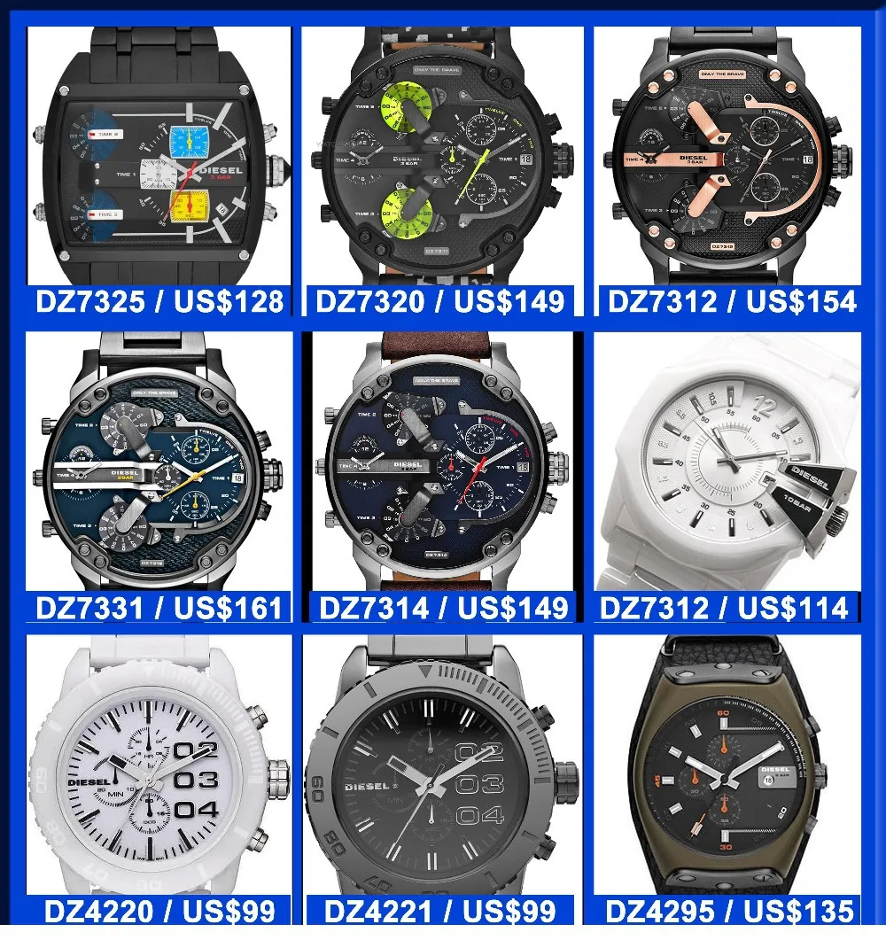 DZ7111 DZ7317 DZ4244 D4243 DZ7320 D7331 DZ7314 DZ7325 Watch Fashion watch | Наручные часы