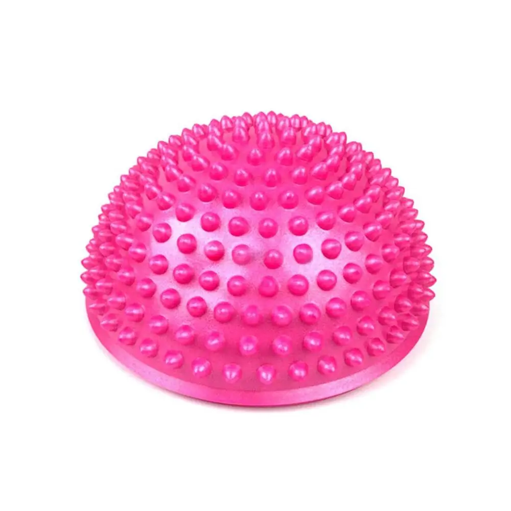 Надувной мяч для занятий йогой, фитнес-оборудование, тренировочная доска, массажный мяч для детей - Цвет: Розовый